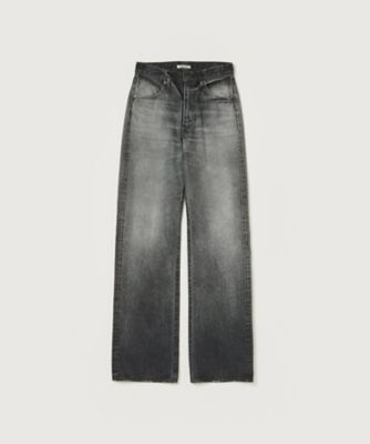 ＜AURALEE (Women)＞ＳＥＬＶＥＤＧＥ　ＦＡＤＥＤ　ＨＥＡＶＹ　ＤＥＮＩＭ　ＰＡＮＴＳ　Ａ２４ＡＰ０３ＤＨ